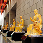 夾紵脫胎漆器與中台十八羅漢