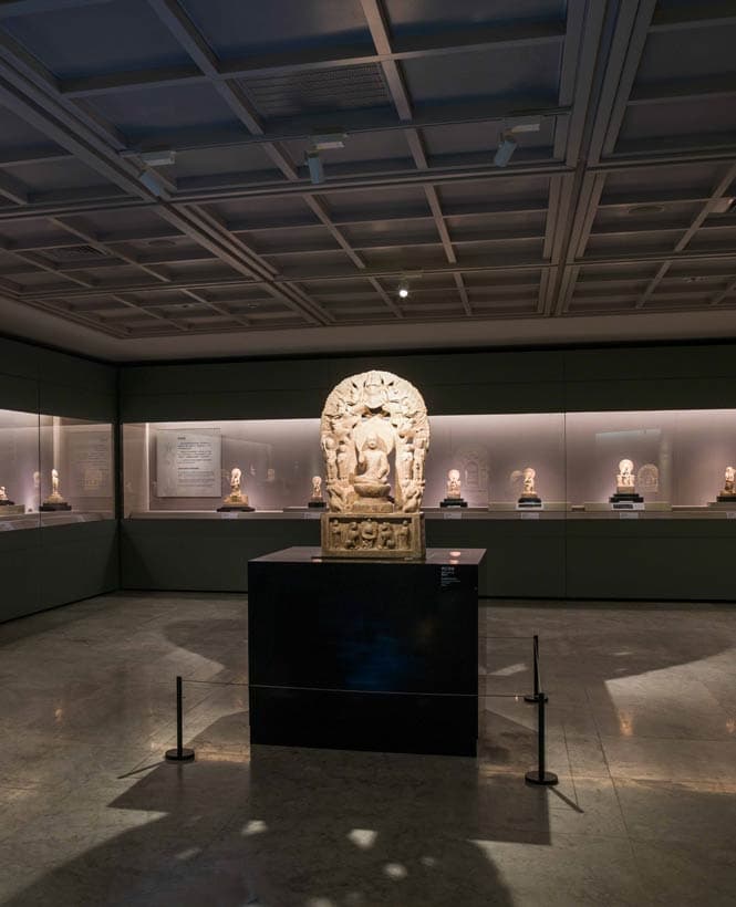 The Legacy of Ancient Ji - White Marble Buddhist Sculpture